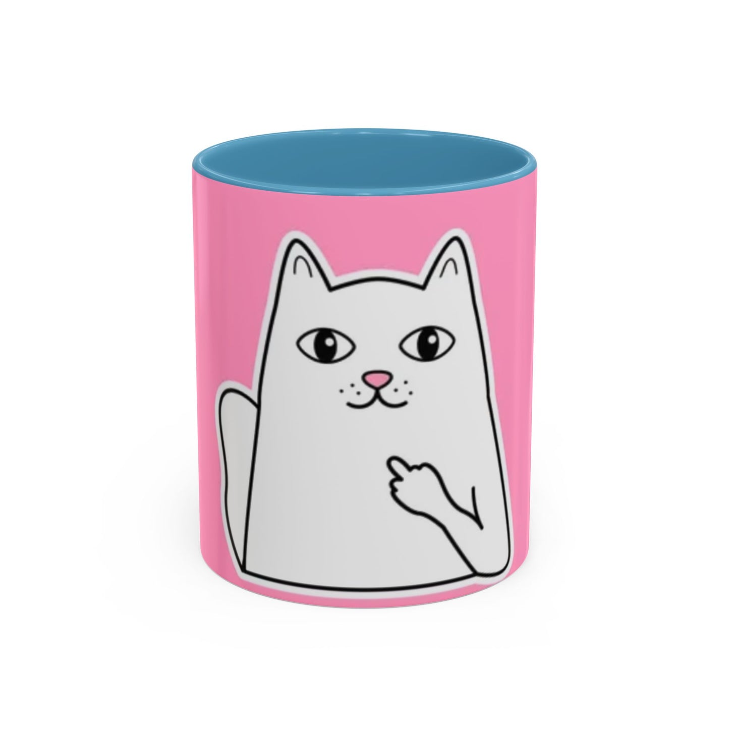 Funny Cat Dark Humor Coffee Mug 11 15oz