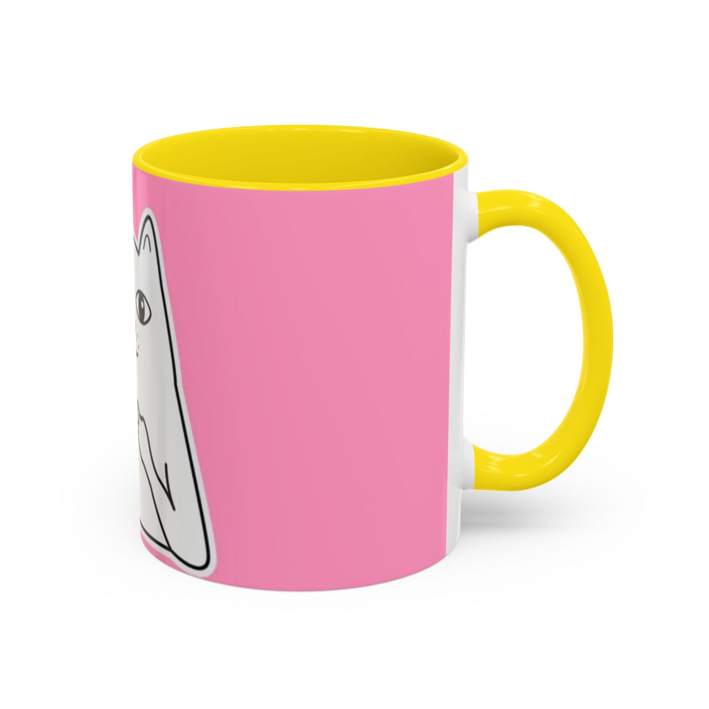 Funny Cat Dark Humor Coffee Mug 11 15oz