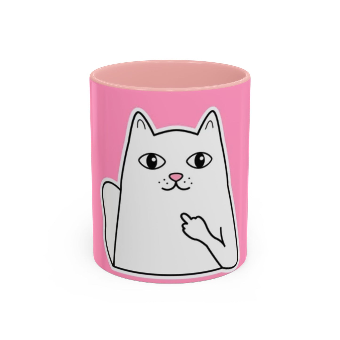 Funny Cat Dark Humor Coffee Mug 11 15oz