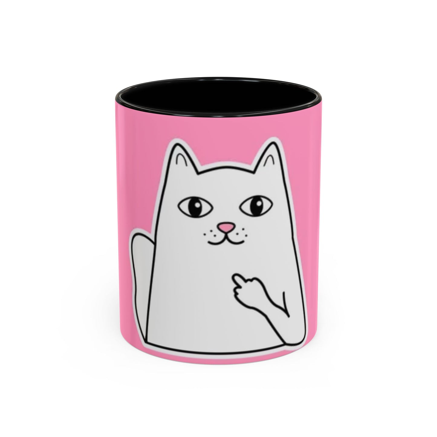 Funny Cat Dark Humor Coffee Mug 11 15oz