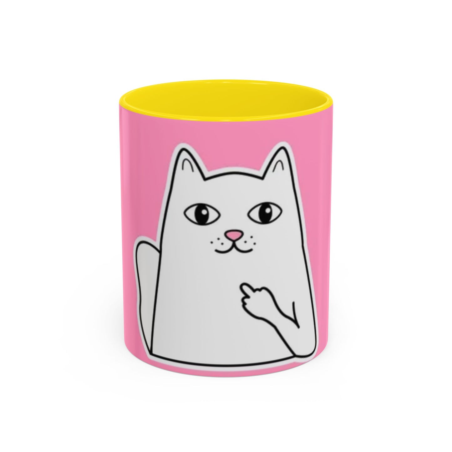 Funny Cat Dark Humor Coffee Mug 11 15oz