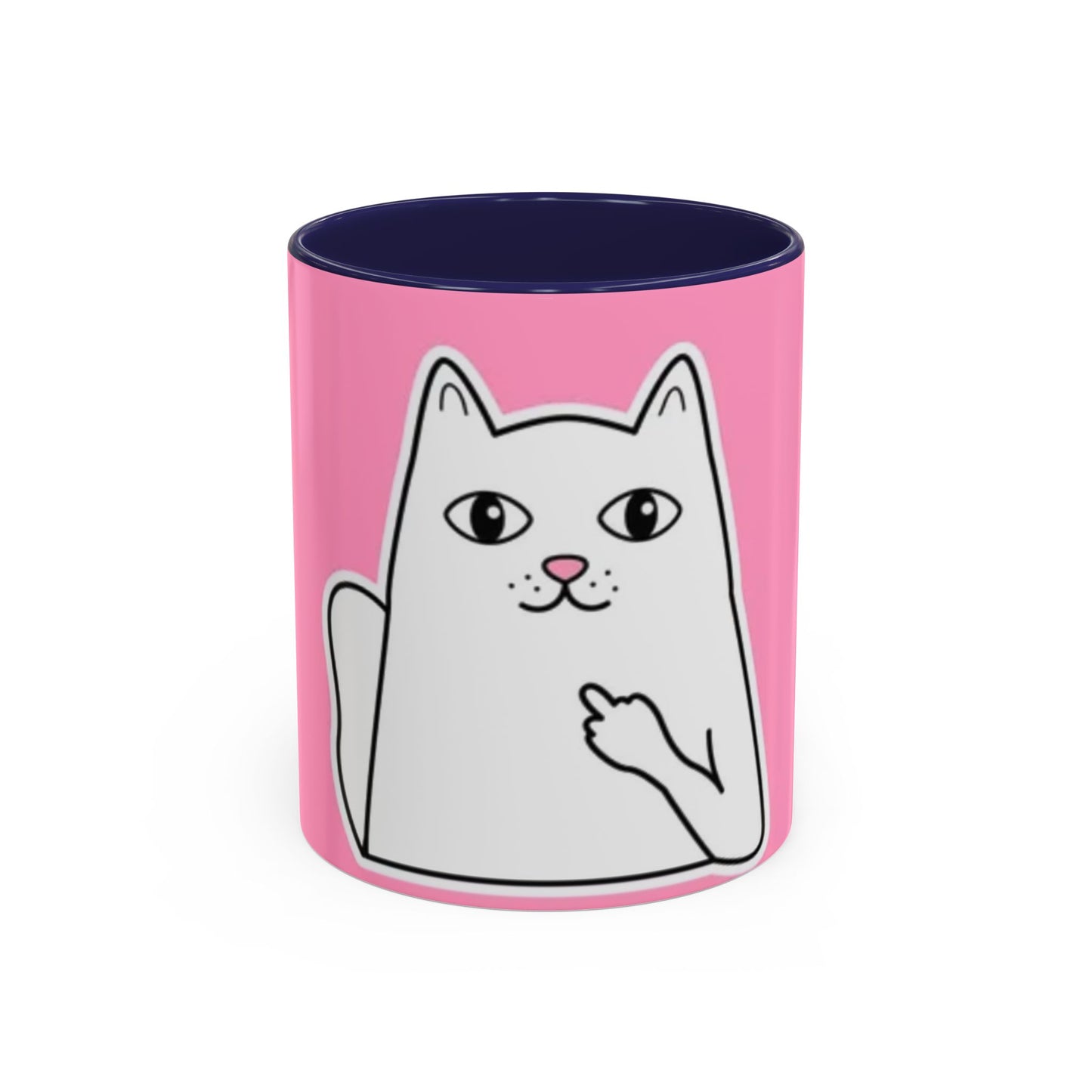 Funny Cat Dark Humor Coffee Mug 11 15oz